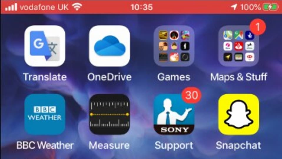 Ever seen your iPhone bar turn red, blue, green or purple? KNOW what