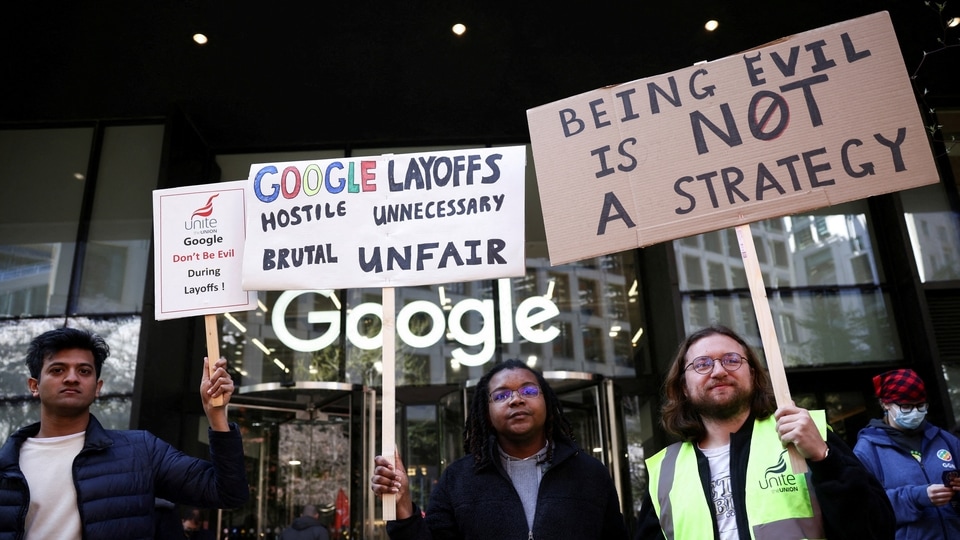 Google and Amazon Struggle to Lay Off Workers in Europe Tech News