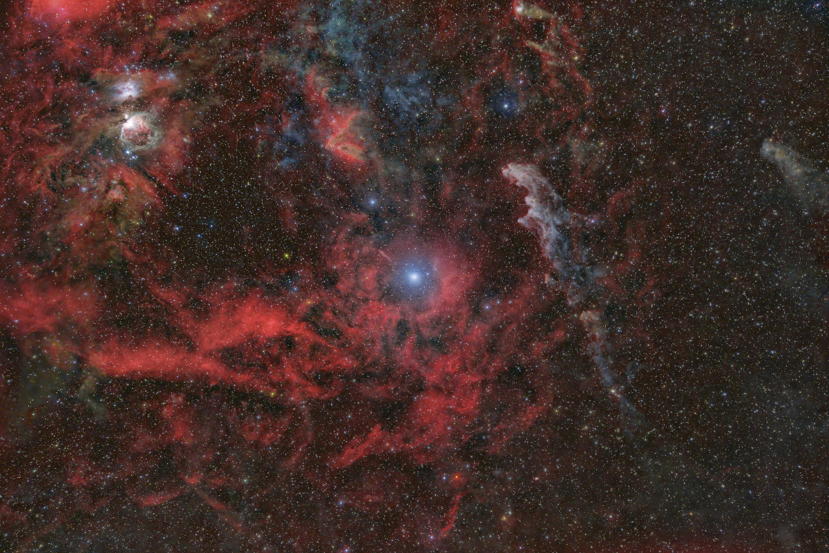 Rigel - the brightest star of Constellation Orion (April 7) – Rigel is a blue-white shining star and is among the top 10 brightest stars visible from Earth. This supergiant star is believed to be approximately 8 million years old and is significantly larger and more massive than the Sun. Supergiant star Rigel