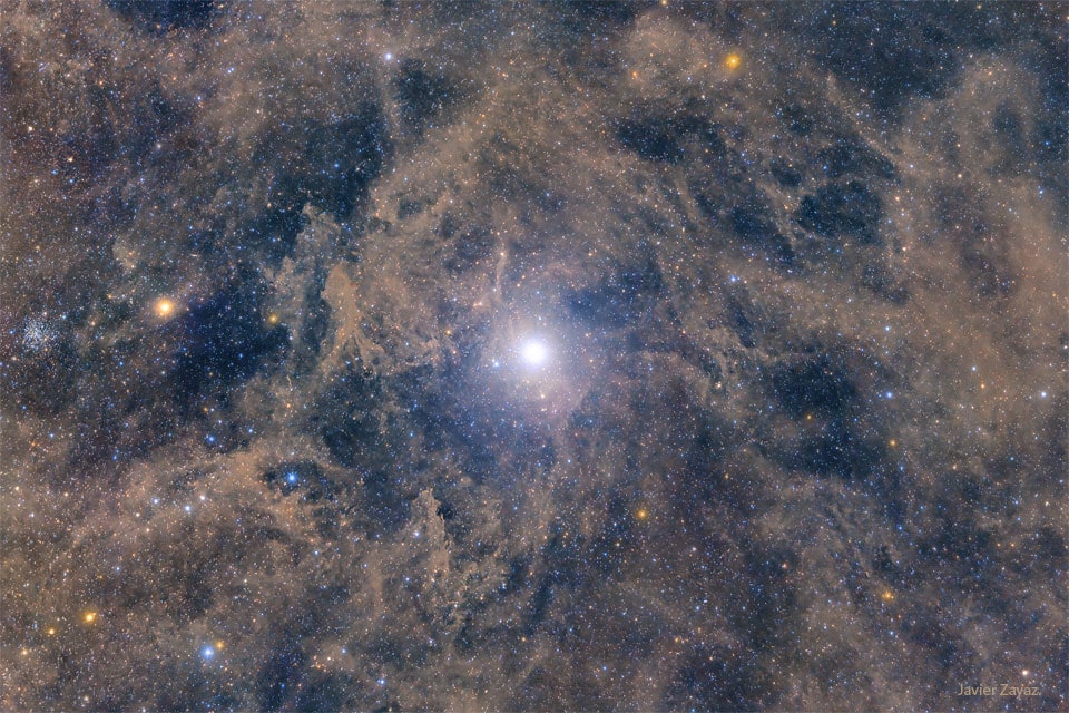Polaris, the North Star (April 11) - It is a fascinating image of Polaris and the dust that surrounds it. Although there are 200 billion trillion stars in the sky, Polaris is particularly special because it can help orient yourself as it is located in the direction of the true north. It is also known as the North Star or Pole Star and is present in the constellation of Ursa Minor. North star