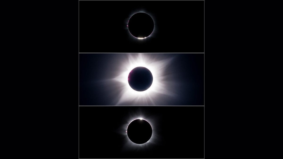 Hybrid Solar Eclipse