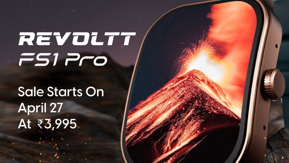 Fastrack Revoltt FS1 Pro features the World’s First 1.96” Super AMOLED Arched Display