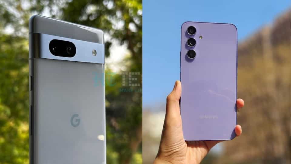 Google Pixel 7a vs Samsung Galaxy A54