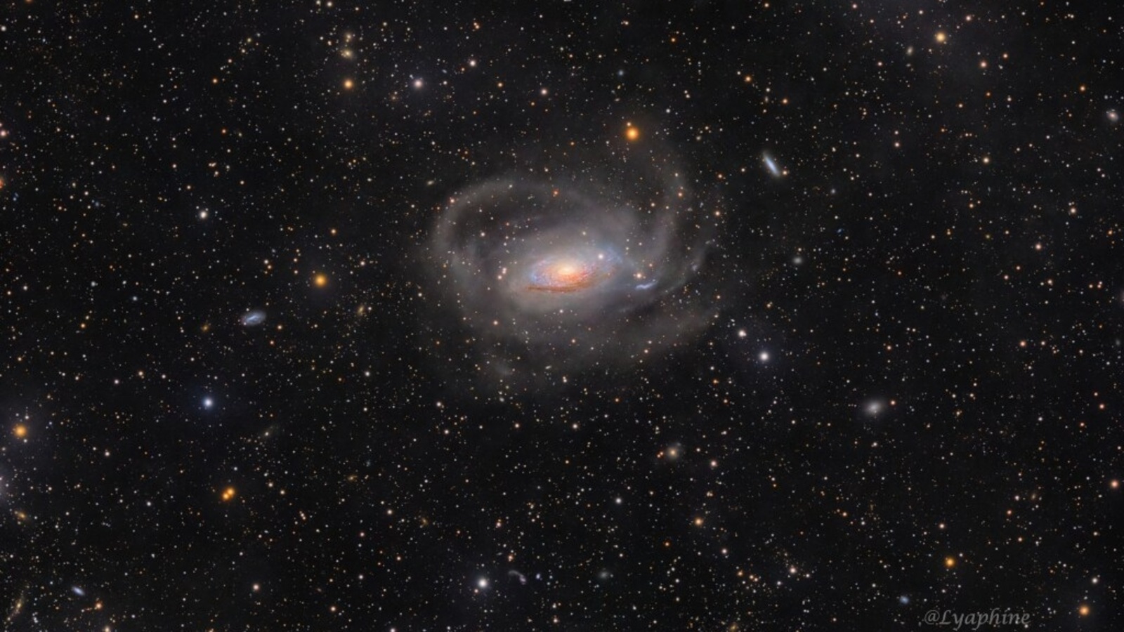 NASA Astronomy Picture of the Day, 19 mei 2023: Spiraalstelsel M63 afgebeeld met de Deep Sky Imager