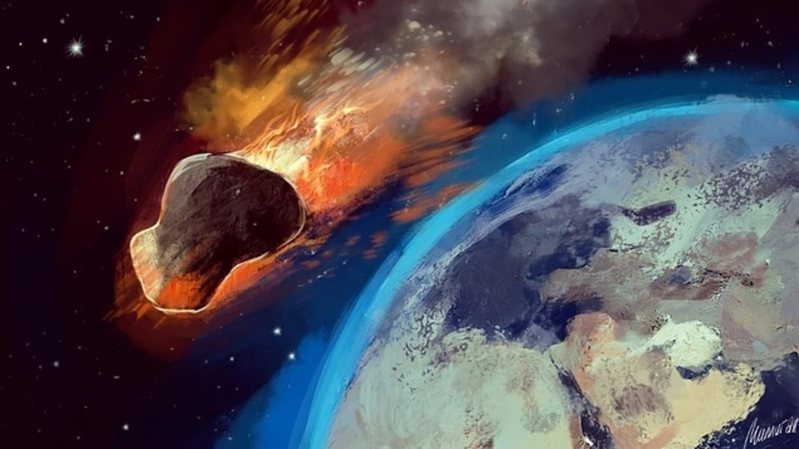 Serangan asteroid ganda!  Teleskop NASA melacak dua batuan angkasa setinggi 120 kaki menuju ke Bumi.