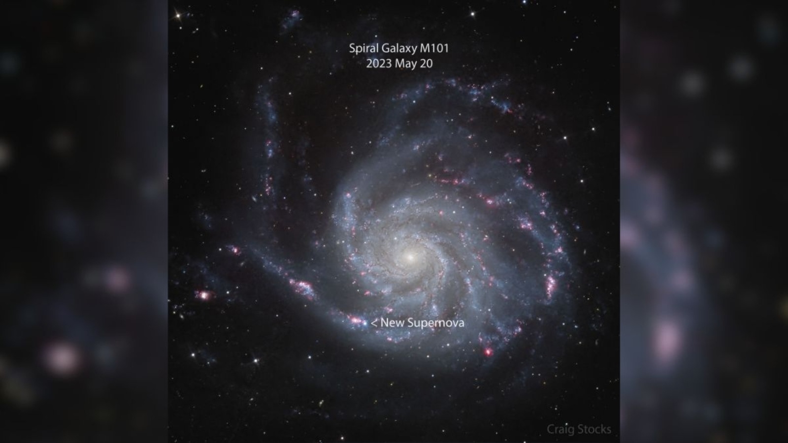 Immagine astronomica del giorno della NASA 22 maggio 2023: una supernova catturata dall’astrofotografo