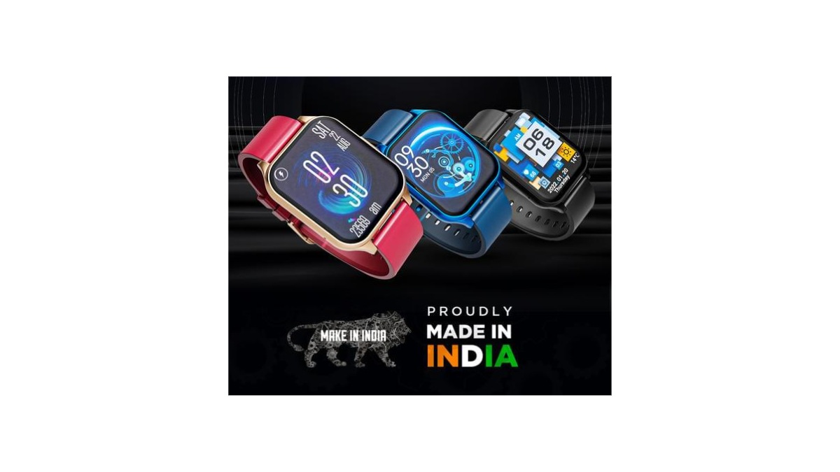 The newly launched smartwatch features a 1.78 inch (4.52 cm) 2.5D Curved HD AMOLED screen with a resolution of 368 x 448 PX, and best-in-class 600 NITS Super Brightness. The newly launched smartwatch features a 1.78 inch (4.52 cm) 2.5D Curved HD AMOLED screen with a resolution of 368 x 448 PX, and best-in-class 600 NITS Super Brightness.