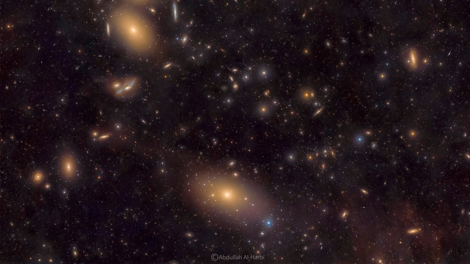 NASA Virgo Galaxy cluster