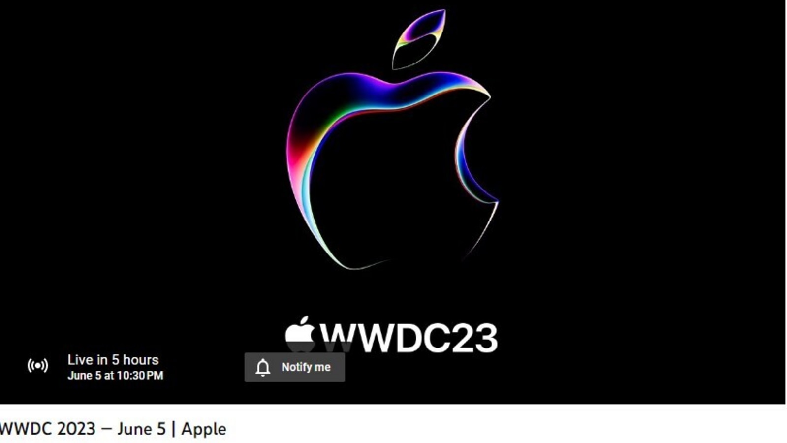 WWDC 2023 countdown begins here's how you can livestream it DUK News