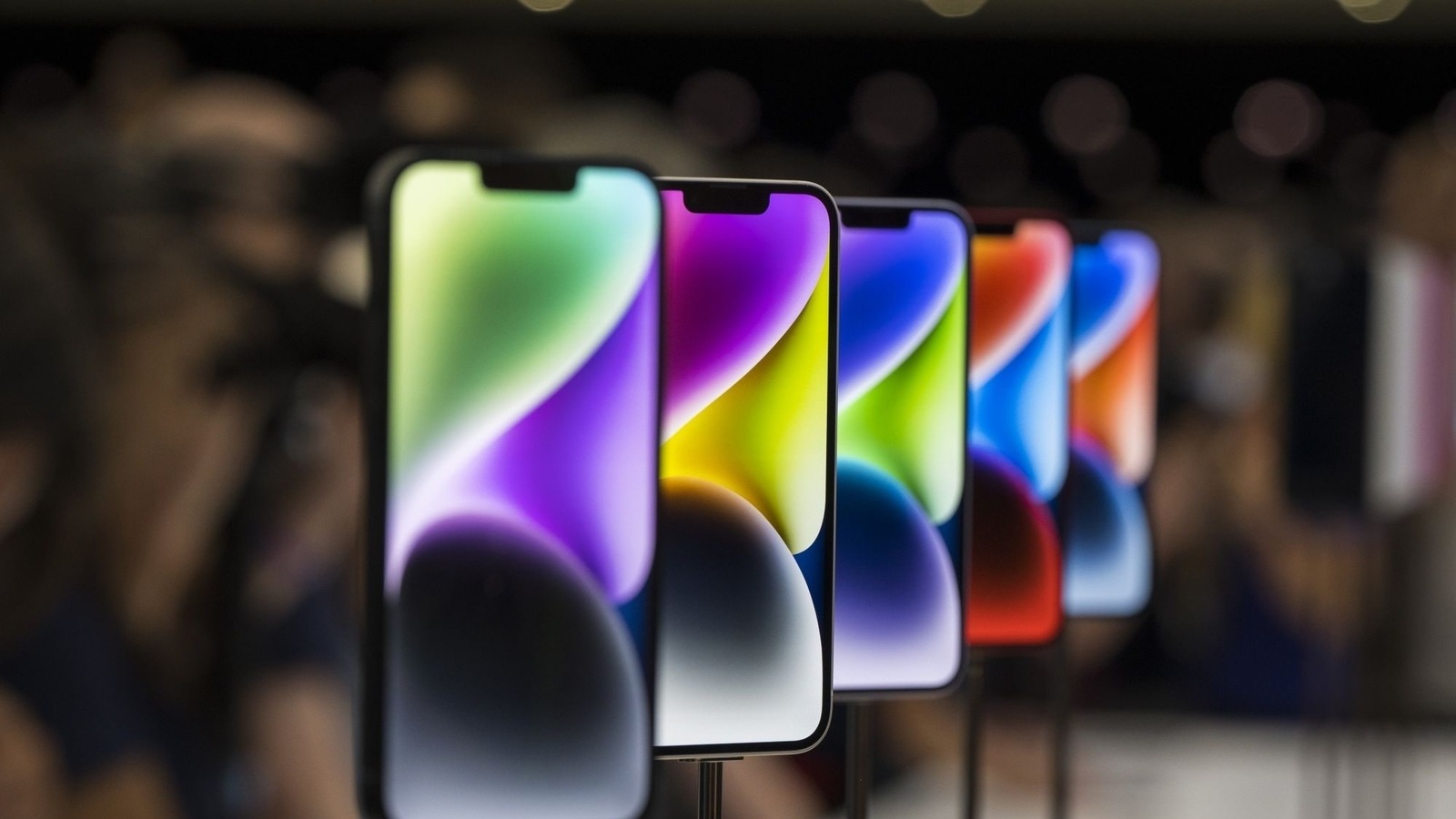 Image Caption: This representative image showcases the iPhone 14, providing a glimpse into the future of the iPhone 15. iPhone 14