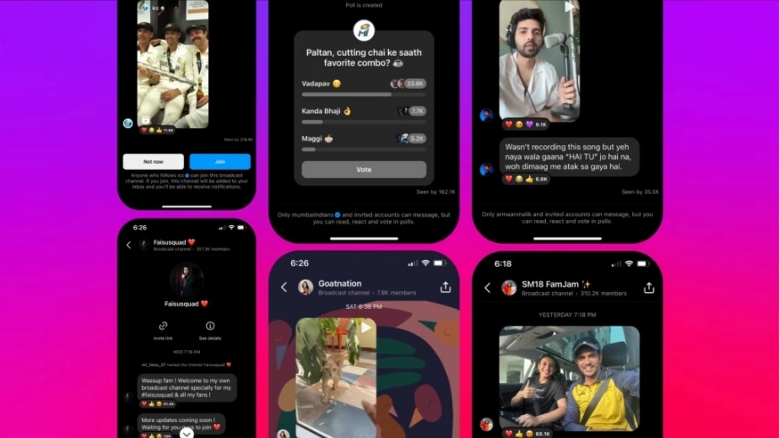 Instagram Broadcast Channels