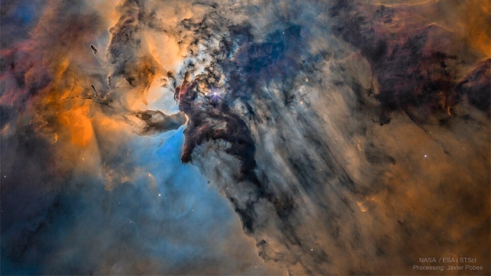 NASA Astronomy Picture of the Day 19 June 2023: Spooky Lagoon Nebula ...