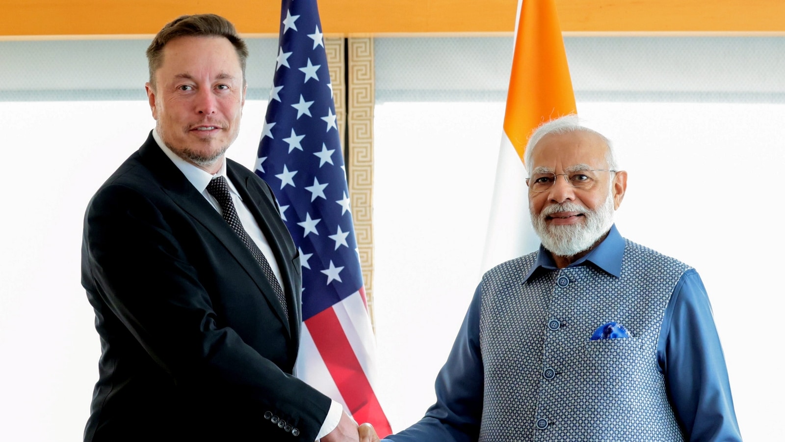 Elon Musk and PM Modi