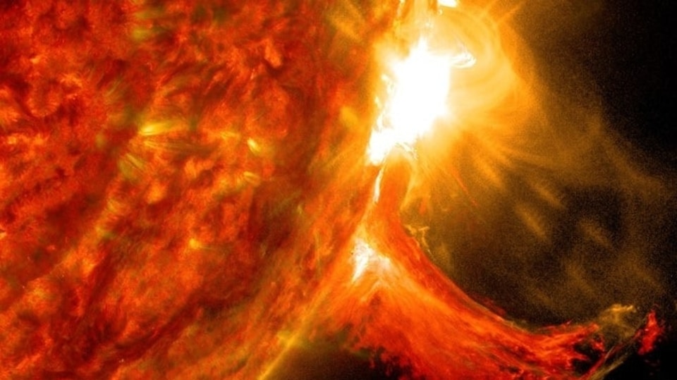 Terrifying solar flare sparks BLACKOUTS in US, Canada; NASA satellite
