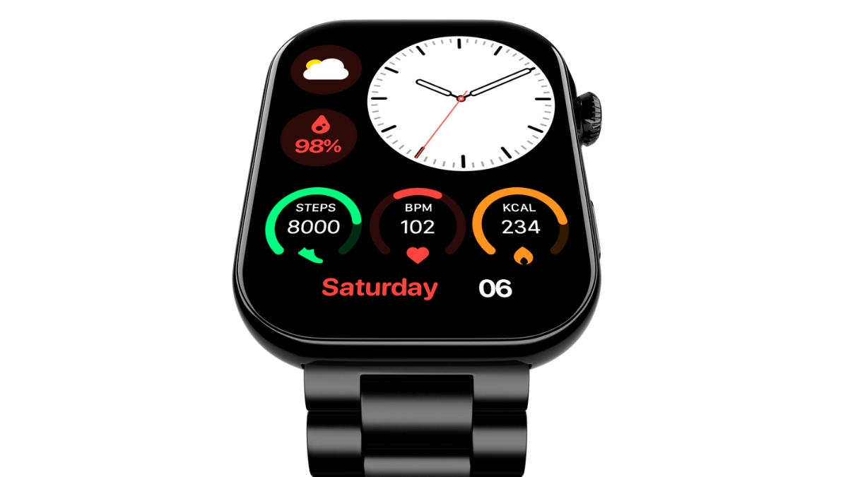 ColorFit Vision 3 features battery life of up to 7 days guarantees uninterrupted movement at some time offering 100+ sports modes and 150+ watch faces alongside pairing seamlessly with the NoiseFit App for enhanced productivity. ColorFit Vision 3 features battery life of up to 7 days guarantees uninterrupted movement at some time offering 100+ sports modes and 150+ watch faces alongside pairing seamlessly with the NoiseFit App for enhanced productivity.