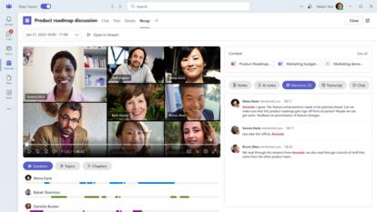  Know the features of Intelligent Meeting Recaps in Microsoft Teams.
