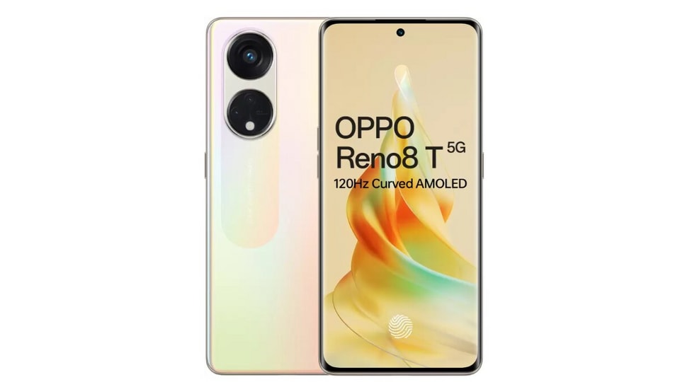 Oppo Reno8T is available in two colours - midnight black and sunrise gold.