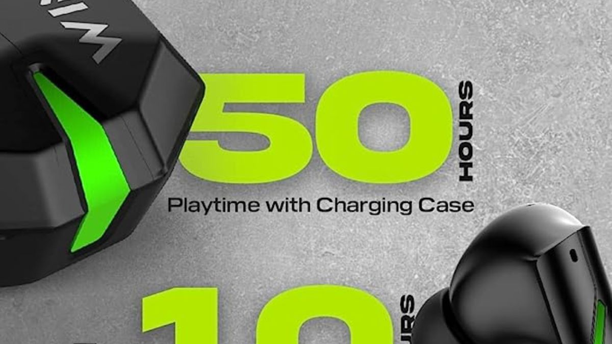Wings Phantom 850 Powerpods: It contains Bluetooth 5.3 earbuds that allow you to go anywhere up to 15 meters. It provides a completely wireless experience with an astonishingly low latency of around 40ms. The actual price of the earbud is Rs.3000, however, you can get it from Amazon for only Rs. 1499. Wings Phantom 850 Powerpods: It contains Bluetooth 5.3 earbuds that allow you to go anywhere up to 15 meters. It provides a completely wireless experience with an astonishingly low latency of around 40ms. The actual price of the earbud is Rs.3000, however, you can get it from Amazon for only Rs. 1499.