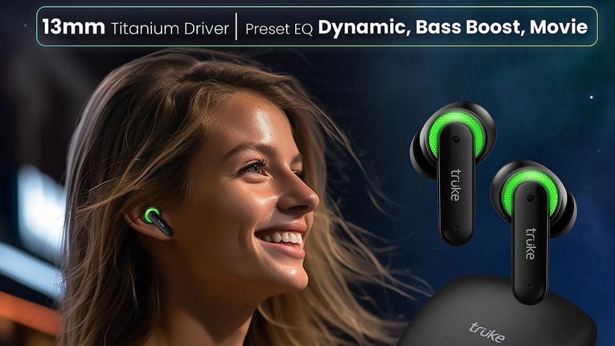 Truke BTG Neo: It provides continuous fun with a 500mAh charging case that provides an incredible 80 hours of music playback and 8 hours of music playing on a single charge of the earphones. The price of the earbud is Rs. 3499 However you can get it for Rs.1599 from Amazon. Truke BTG Neo: It provides continuous fun with a 500mAh charging case that provides an incredible 80 hours of music playback and 8 hours of music playing on a single charge of the earphones. The price of the earbud is Rs. 3499 However you can get it for Rs.1599 from Amazon.
