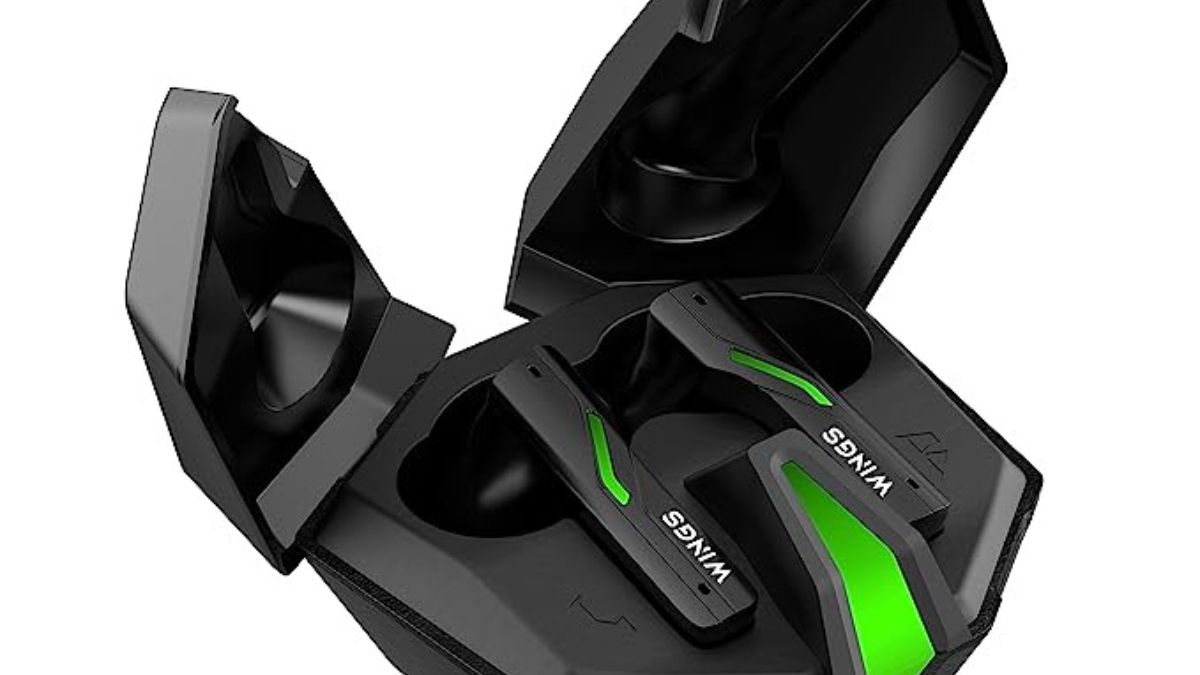 Wings Phantom 850 Powerpods: These are budget earbuds for gaming enthusiasts. Wings Phantom 850 has a split cover opening which activates wireless connection as soon as you open the case. Wings Phantom 850 Powerpods: These are budget earbuds for gaming enthusiasts. Wings Phantom 850 has a split cover opening which activates wireless connection as soon as you open the case.