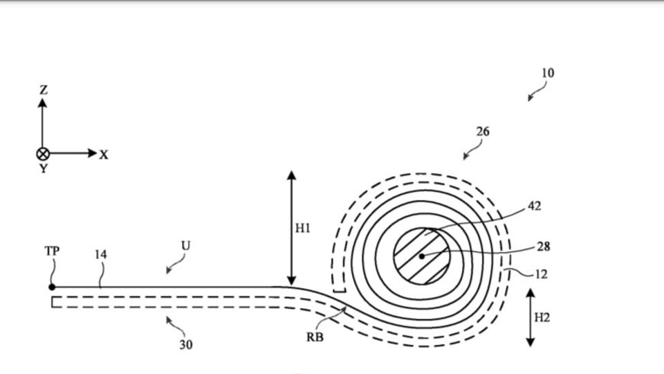 According to recently published patents, Apple seems to be in the process of developing a rollable iPhone.