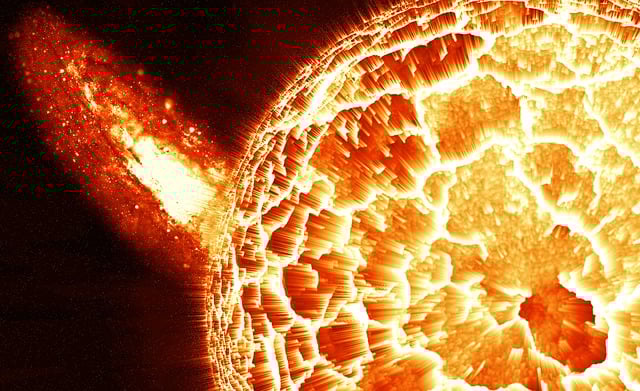 The Solar and Heliospheric Observatory (SOHO), has been working on solar research since 1995. This mission has completed 25 years of service. SOHO's primary objective is to study solar activities deeply, observing the sun’s inner core, outer corona, and solar winds. With the help of captured corona images, SOHO observes solar surface velocity and magnetic fields to take preventative measures from geomagnetic storms. Geomagnetic storm