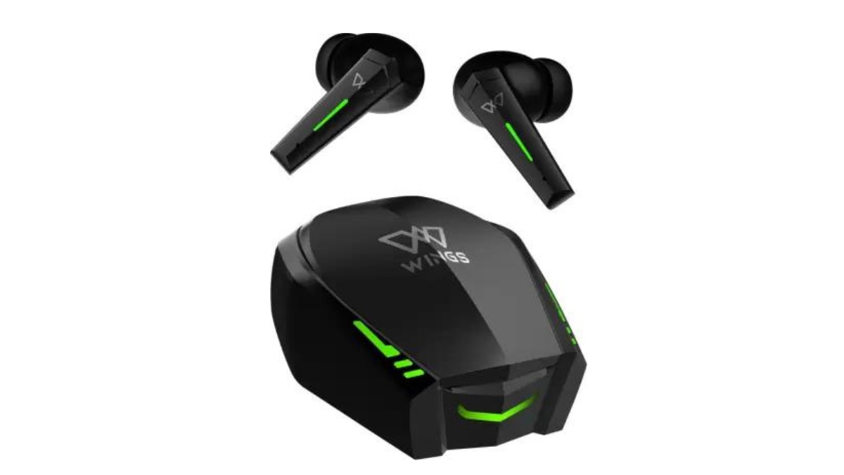 Wings Phantom 800: It contains Bluetooth 5.3 earbuds that allow you to go anywhere up to 15 meters. A 40ms latency provides a wireless experience with no compromise on performance. The actual price of the earbud is Rs.3000, however, you can get it from Flipkart for only Rs. 1399. Wings Phantom 800: It contains Bluetooth 5.3 earbuds that allow you to go anywhere up to 15 meters. A 40ms latency provides a wireless experience with no compromise on performance. The actual price of the earbud is Rs.3000, however, you can get it from Flipkart for only Rs. 1399.