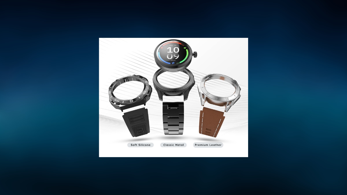 The Pebble Revolve smartwatch features an in-built compass and magnetic charging technology along with a Pro-voice assistant, speakerphone and dial-pad. The Pebble Revolve smartwatch features an in-built compass and magnetic charging technology along with a Pro-voice assistant, speakerphone and dial-pad.