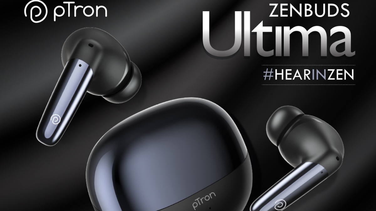 PTron has launched its new Zenbuds Ultima, under its premium TWS product portfolio “Zenbuds” branding. Zenbuds Ultima, according to the firm, is one of the most advanced TWS in PTron's portfolio. PTron has launched its new Zenbuds Ultima, under its premium TWS product portfolio “Zenbuds” branding. Zenbuds Ultima, according to the firm, is one of the most advanced TWS in PTron's portfolio.