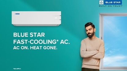 Blue Star 1.5 Ton 5 Star split AC comes with features such as Comfort Sleep, Auto Restart With Memory Function, Turbo Cooling, Evaporator Fins-Hydrophilic-Blue and Special PCB Metal Enclosure. You can buy it for Rs. 43,980 instead of Rs. 73000 on Amazon with 40% discount.