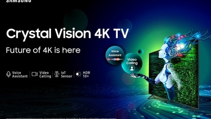  New Samsung Crystal Vision 4K UHD TV launched in India.