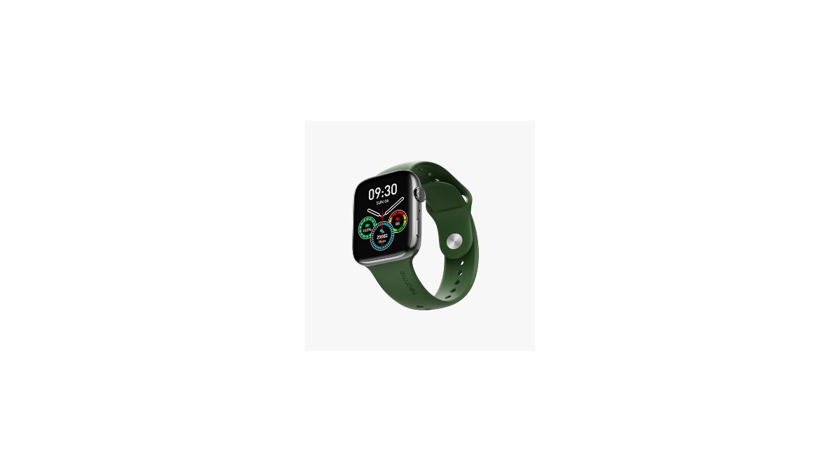 The smartwatch features include wireless charging, Bluetooth calling, and more than 100 sports and fitness tracking modes. It is also rated IP68. The smartwatch features include wireless charging, Bluetooth calling, and more than 100 sports and fitness tracking modes. It is also rated IP68.