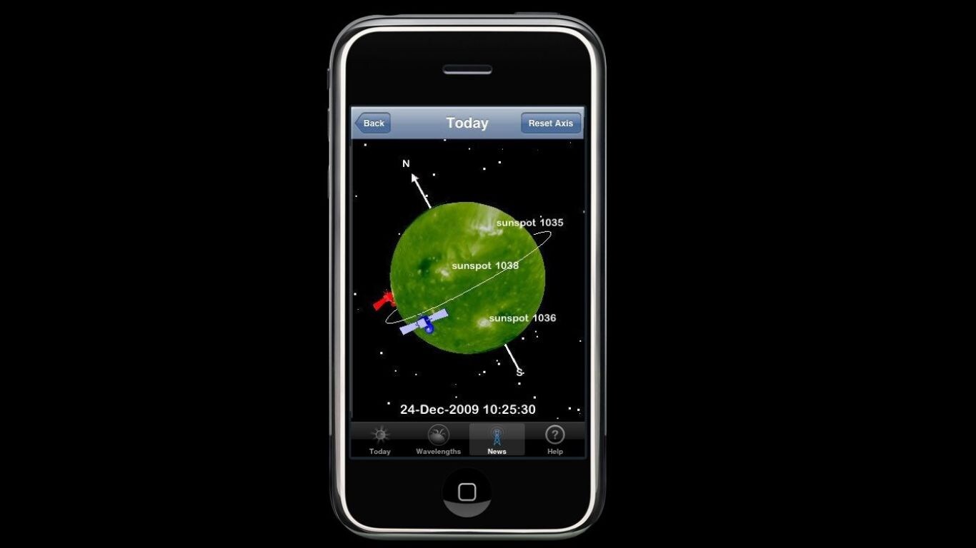 The 3D Sun app is a free app from NASA that allows you to explore the sun in 3D. You can fly around the sun, zoom in on active regions, and monitor solar activity. The app is powered by data from NASA's STEREO satellites, which orbit the sun millions of miles away. Nasa