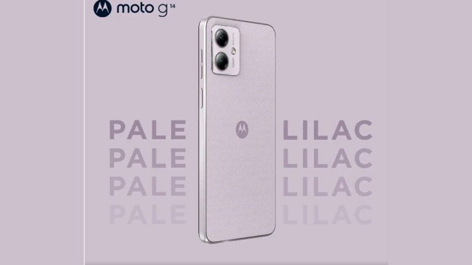 Check out the new leaked colour options of Moto G14.