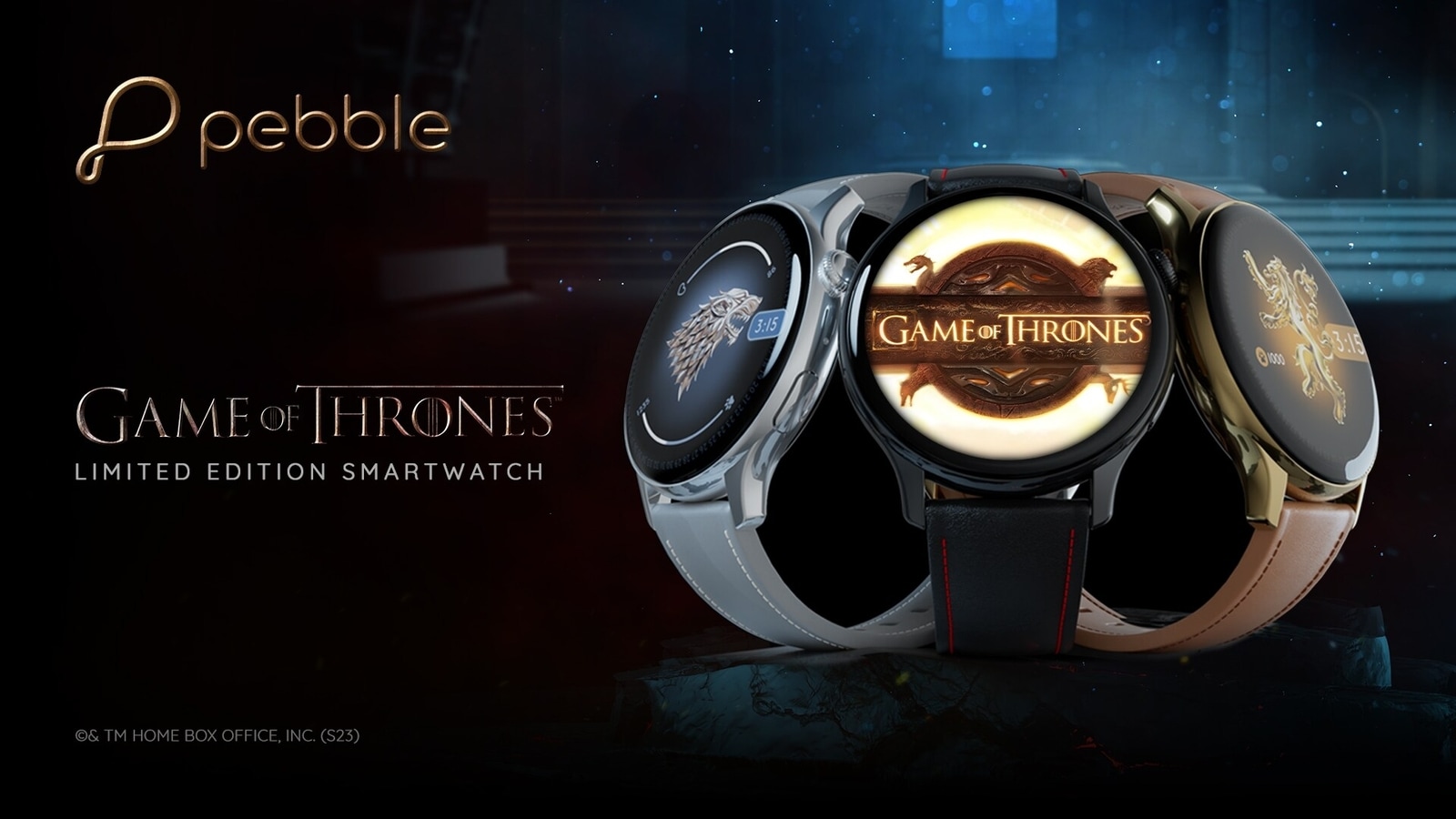 Pebble Game of Thrones special edition smartwatch launched; Check price, features, and collectibles