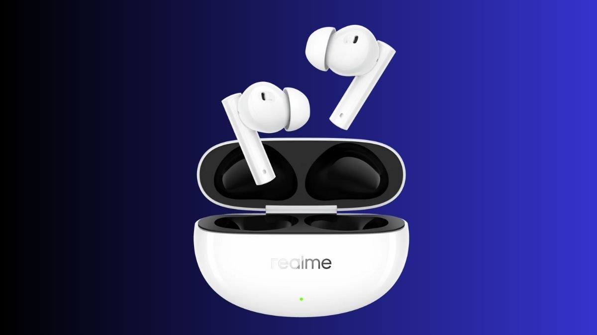 The realme Buds Air 5 are available in two colors - Deep Sea Blue and Arctic White and will be available for purchase at a price of Rs. 3699. This realme earbuds is an addition to its AIOT segment. The realme Buds Air 5 are available in two colors - Deep Sea Blue and Arctic White and will be available for purchase at a price of Rs. 3699. This realme earbuds is an addition to its AIOT segment.