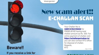 Fake e-challan scam