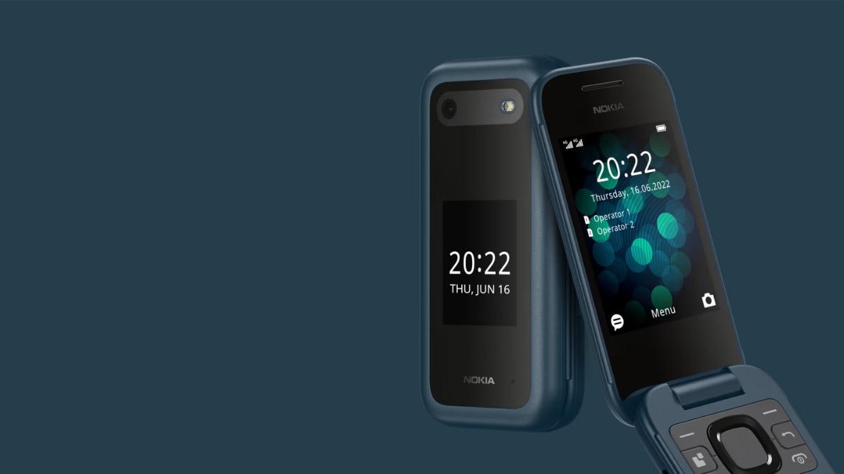 Nokia 2660 Flip: You can buy Nokia 2660 Flip for just Rs. 4699 instead of Rs. 5899. The device offers a rear camera for capturing delightful Y2K-style photos, an enduring battery that lasts for weeks, and the blissful simplicity of SMS and calls. Nokia 2660 Flip: You can buy Nokia 2660 Flip for just Rs. 4699 instead of Rs. 5899. The device offers a rear camera for capturing delightful Y2K-style photos, an enduring battery that lasts for weeks, and the blissful simplicity of SMS and calls.