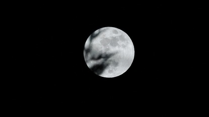 A super-moon also known as the Blue Moon appears in Bogota, Colombia August 30, 2023. REUTERS/Luisa Gonzalez