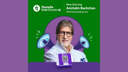  Now listen to Amitabh Bachchan's voice on PhonePe SmartSpeakers.