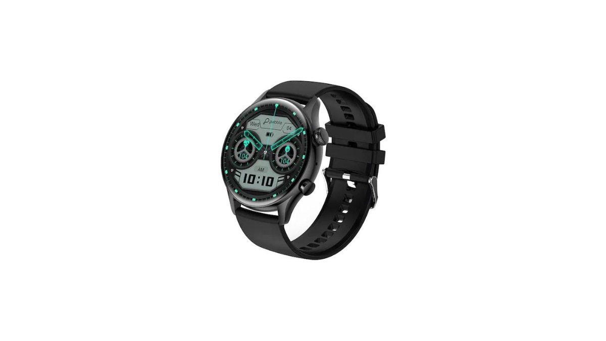 Pebble Cosmos Luxe: An affordable smartwatch that prioritizes design, the Pebble Cosmos Luxe features a 1.36-inch AMOLED display and serves as an effective notifier. Its unique feature includes functioning as a Bluetooth speakerphone, enhancing its versatility for travellers. Pebble Cosmos Luxe: An affordable smartwatch that prioritizes design, the Pebble Cosmos Luxe features a 1.36-inch AMOLED display and serves as an effective notifier. Its unique feature includes functioning as a Bluetooth speakerphone, enhancing its versatility for travellers.