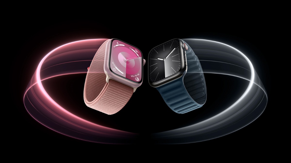 Apple Watch Series 9 is more powerful than ever with the new S9 SiP, which increases performance and capabilities; a magical new double tap gesture; a brighter display; faster on-device Siri, now with the ability to access and log health data; Precision Finding for iPhone; and more. Apple Watch Series 9 is more powerful than ever with the new S9 SiP, which increases performance and capabilities; a magical new double tap gesture; a brighter display; faster on-device Siri, now with the ability to access and log health data; Precision Finding for iPhone; and more.
