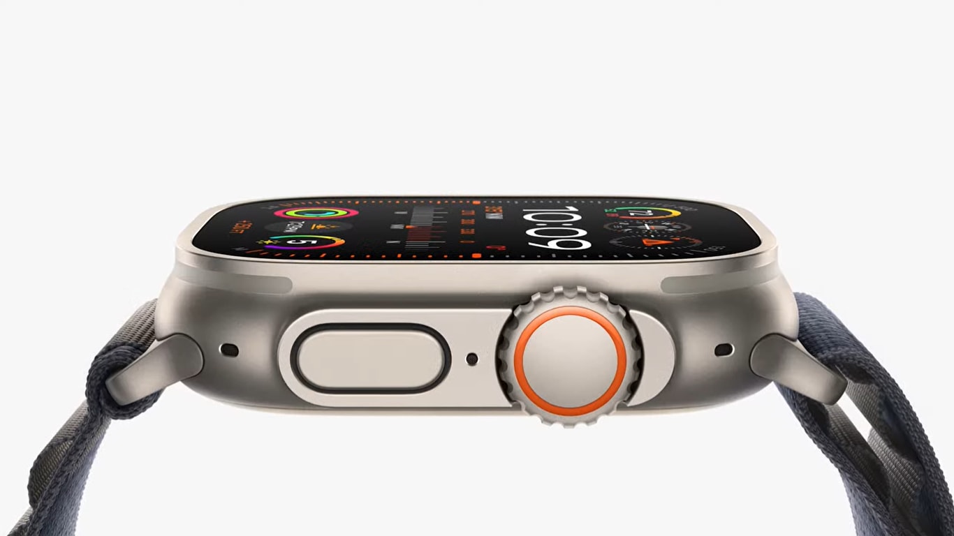 Apple has introduced a new double-tap Gesture feature that enables users to easily control the Apple Watch Ultra 2 using just two fingers, index finger and thumb twice for various actions without touching the display. The gesture can be used to stop a timer, play and pause music, or snooze an alarm, answer and end a phone call, take a photo with the Camera Remote, and more. Apple has introduced a new double-tap Gesture feature that enables users to easily control the Apple Watch Ultra 2 using just two fingers, index finger and thumb twice for various actions without touching the display. The gesture can be used to stop a timer, play and pause music, or snooze an alarm, answer and end a phone call, take a photo with the Camera Remote, and more.