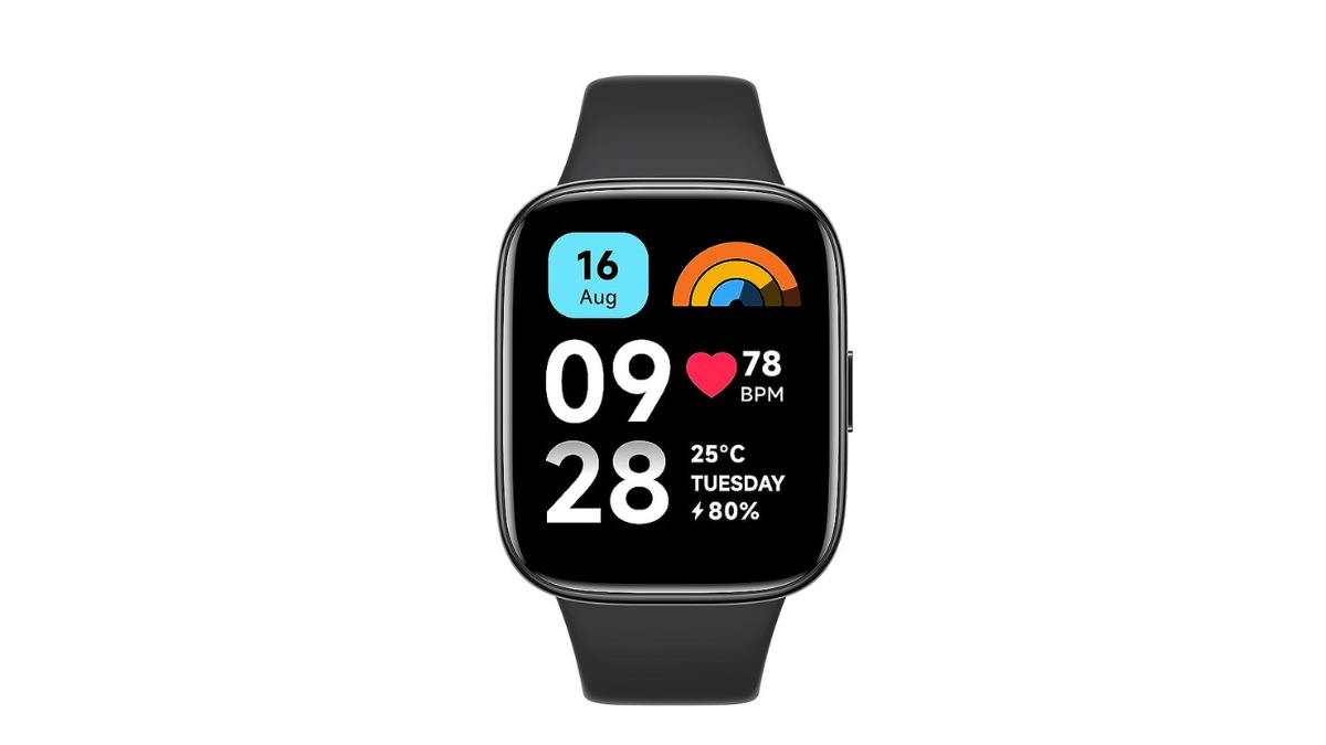 Xiaomi Redmi SmartWatch 3: It features a 1.83-inch LCD display with Bluetooth connectivity. It comes with more than 100 workout modes and health-tracking features such as heart rate, sleep monitoring, and more. It has a 12-day battery life in which users can set alarms, answer calls, track their fitness and others. The smartwatch retails for Rs.7490, but you can get it for Rs.5990 on Amazon, giving you a discount of 20 percent. Xiaomi Redmi SmartWatch 3: It features a 1.83-inch LCD display with Bluetooth connectivity. It comes with more than 100 workout modes and health-tracking features such as heart rate, sleep monitoring, and more. It has a 12-day battery life in which users can set alarms, answer calls, track their fitness and others. The smartwatch retails for Rs.7490, but you can get it for Rs.5990 on Amazon, giving you a discount of 20 percent.