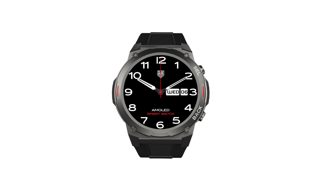 Skyball Rigor features a 1.46-inch circular AMOLED display, dual Digital Crown controls, 24x7 health monitoring, and a 20-day battery life. Skyball Elevate boasts a 2.02-inch Arched AMOLED display, 410 x 512 PX resolution, 200+ watch faces, and a 7-day battery life. Skyball Rigor features a 1.46-inch circular AMOLED display, dual Digital Crown controls, 24x7 health monitoring, and a 20-day battery life. Skyball Elevate boasts a 2.02-inch Arched AMOLED display, 410 x 512 PX resolution, 200+ watch faces, and a 7-day battery life.