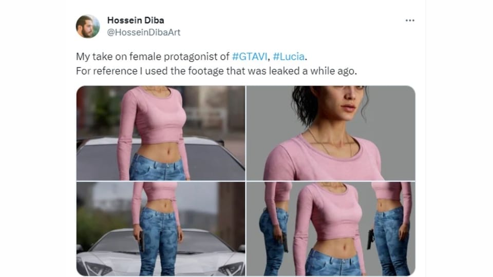 KAMI on X: The female protagonist in GTA 6 is named Lucia according to the leaked  gameplay. The male character is named Jason. Their names can be seen in the  dev menu.