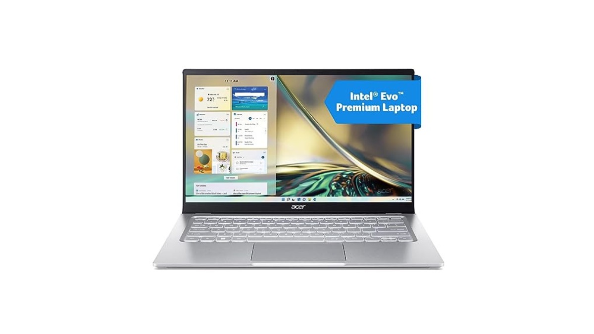 Acer Swift 3 T&L Laptop: On Amazon, you can get it for Rs. 60990 with an initial discount of 27%, while the original price of the laptop is Rs. 83999. Acer Swift 3 T&L Laptop: On Amazon, you can get it for Rs. 60990 with an initial discount of 27%, while the original price of the laptop is Rs. 83999.