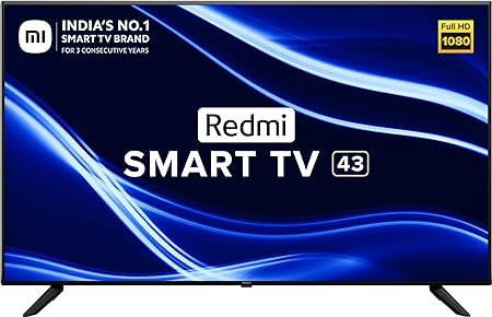 Redmi 43 inches Android TV: This is a 43 inches Android 11 Series HD Ready Smart LED TV available on Amazon with an amazing price drop. There is a straight 46 percent discount available on this smart TV and you can take it to your home for just Rs.18999. The original price of this TV is Rs. 34999. You can also get a Rs.1250 instant discount on OneCard Credit Card EMI transactions on a minimum purchase value of Rs. 35000. Redmi 43 inches Android TV