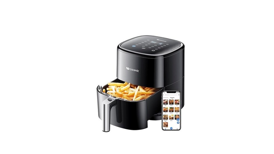 Proscenic T22 Smart LED Touch Screen Air Fryer: It is a 13-in-1 air fryer that has 11 preset modes and 1 custom function. It also has Proscenic app control from where users can easily control its functionality, schedule and monitor the cooking process. The app also provides over 100 air fryer recipes. The Proscenic air fryer is originally priced at Rs. 16990, but on Amazon, you can get it for Rs.89990.