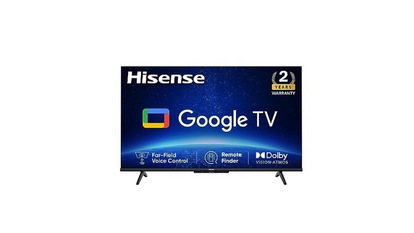 Hisense Bezelless Series 4K Ultra HD Smart TV:  The TV features a 43-inch 4K Ultra HD display with a 60Hz refresh rate. For connectivity, it has 3 HDMI ports, Blu-Ray players, a gaming console, 2 USB ports, dual-band Wi-Fi, and Bluetooth 5.1. Its smart features include Google TV, Watchlist, Google Assistant, Far Field Voice Control, Chromecast, and more. It also supports apps like Netflix, YouTube, Prime Video, Hotstar, SonyLiv, Hungama, etc. The smart TV is priced at Rs.44990, however, you can get it for Rs.19999, giving you a 56 percent discount on Amazon.